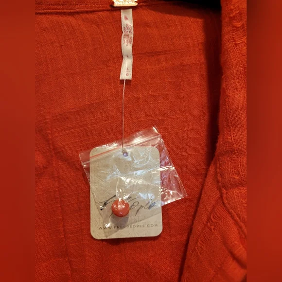 Free People Gauze Shorts Set, Size L - Picture 2 of 8